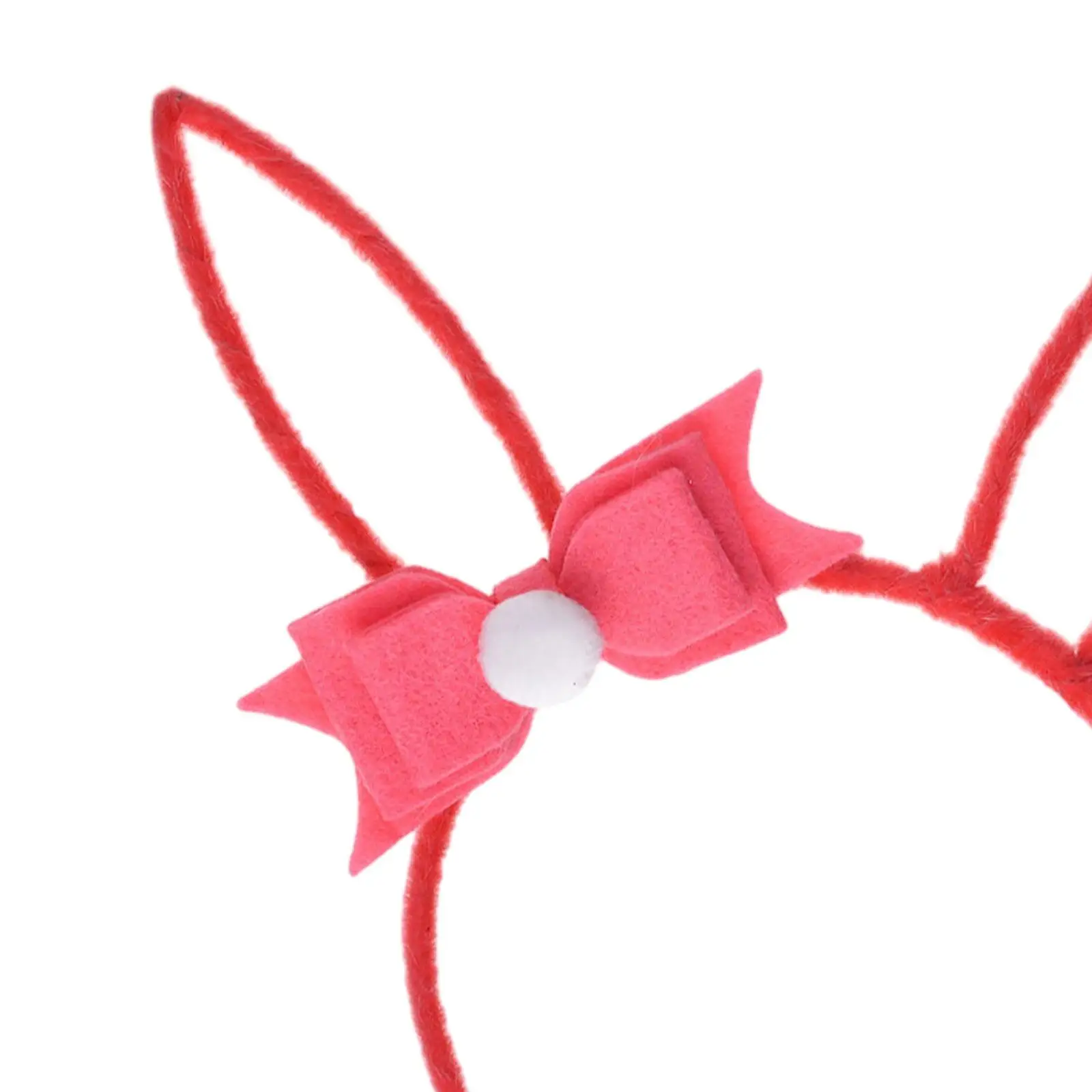 봉제 토끼 귀 머리띠 멋진 드레스 사랑스러운 부활절 귀 머리 후프 의상 액세서리 어린이, 파티 장식 크리스마스