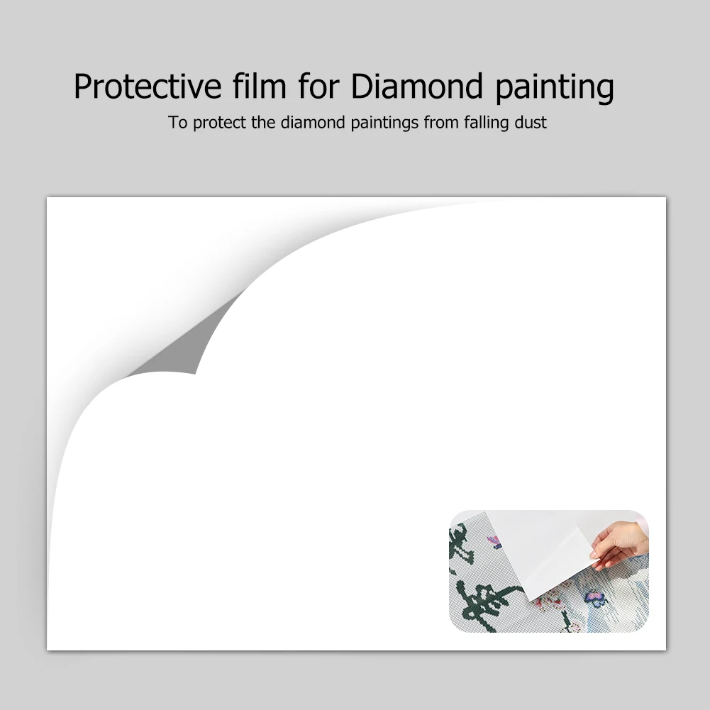 5/10/20pcs DIY Diamond Painting Cover Anti-Dirty Protection Release Paper A4/A5