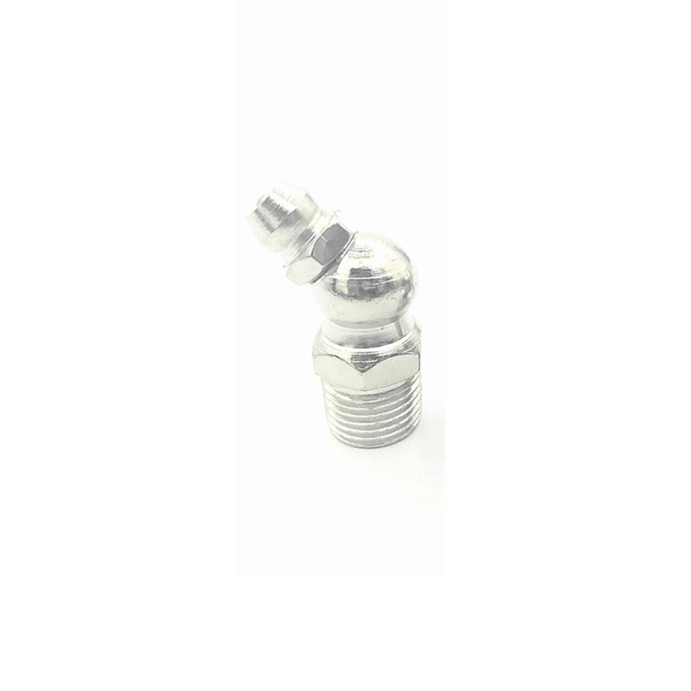 

1 set Grease Fitting Kit Assorted Angle Lubricating Screw Nozzle Durable Accessories For Bearings With Plastic Case Storage