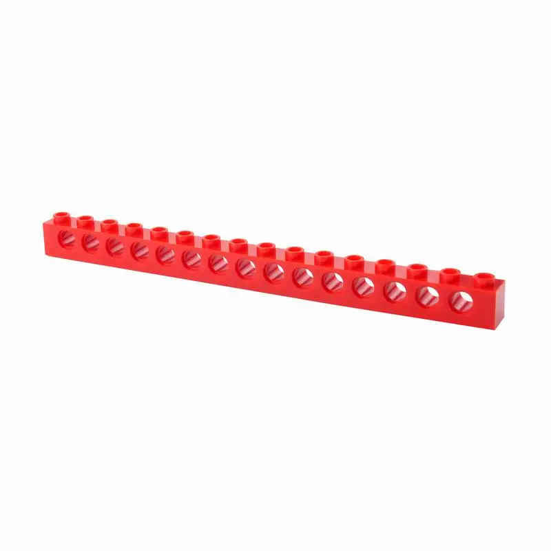 Bloc de construction technique MOC, pièces de haute technologie, brique 1x16, 15 trous, 3703, adapté à toutes les marques, jouet à petites particules