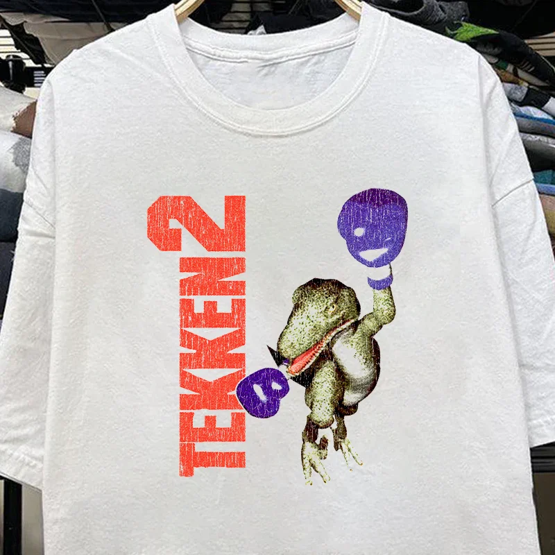 Camiseta Tekken, nuevo modelo, ropa con personalidad para amantes del anime, ropa de gran tamaño para todo el año, producto popular unisex, alta calidad para parejas