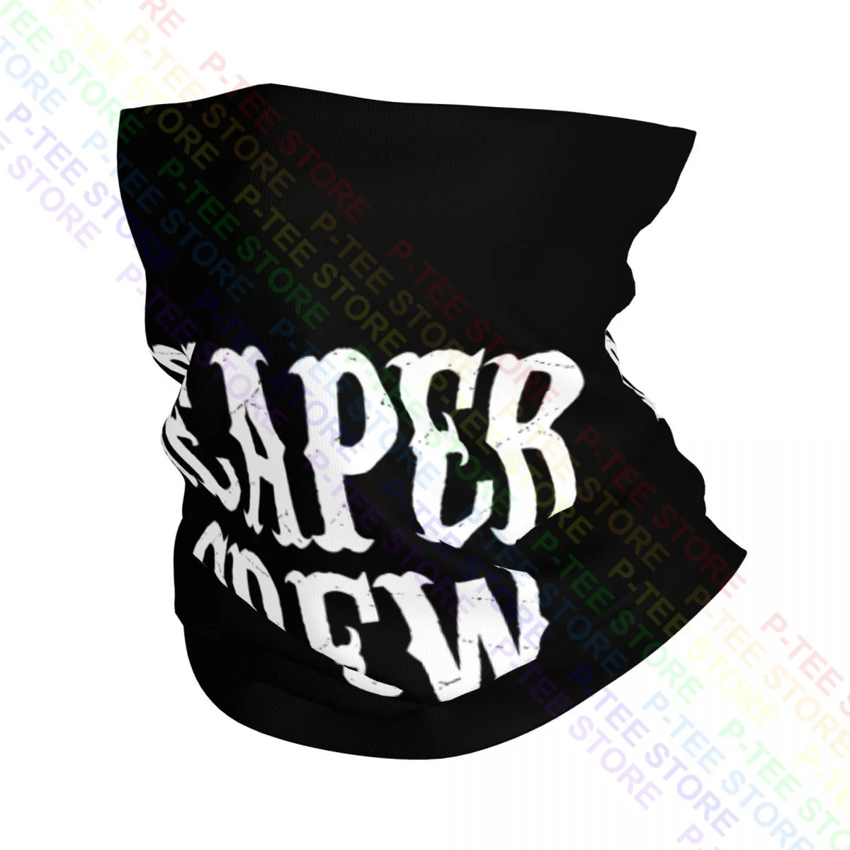 Anarchy Sons Of Reaper Crew Layered Icons Neck Gaiter Bandana Scarf Face Mask Hiking Headwear Gaiter Tube