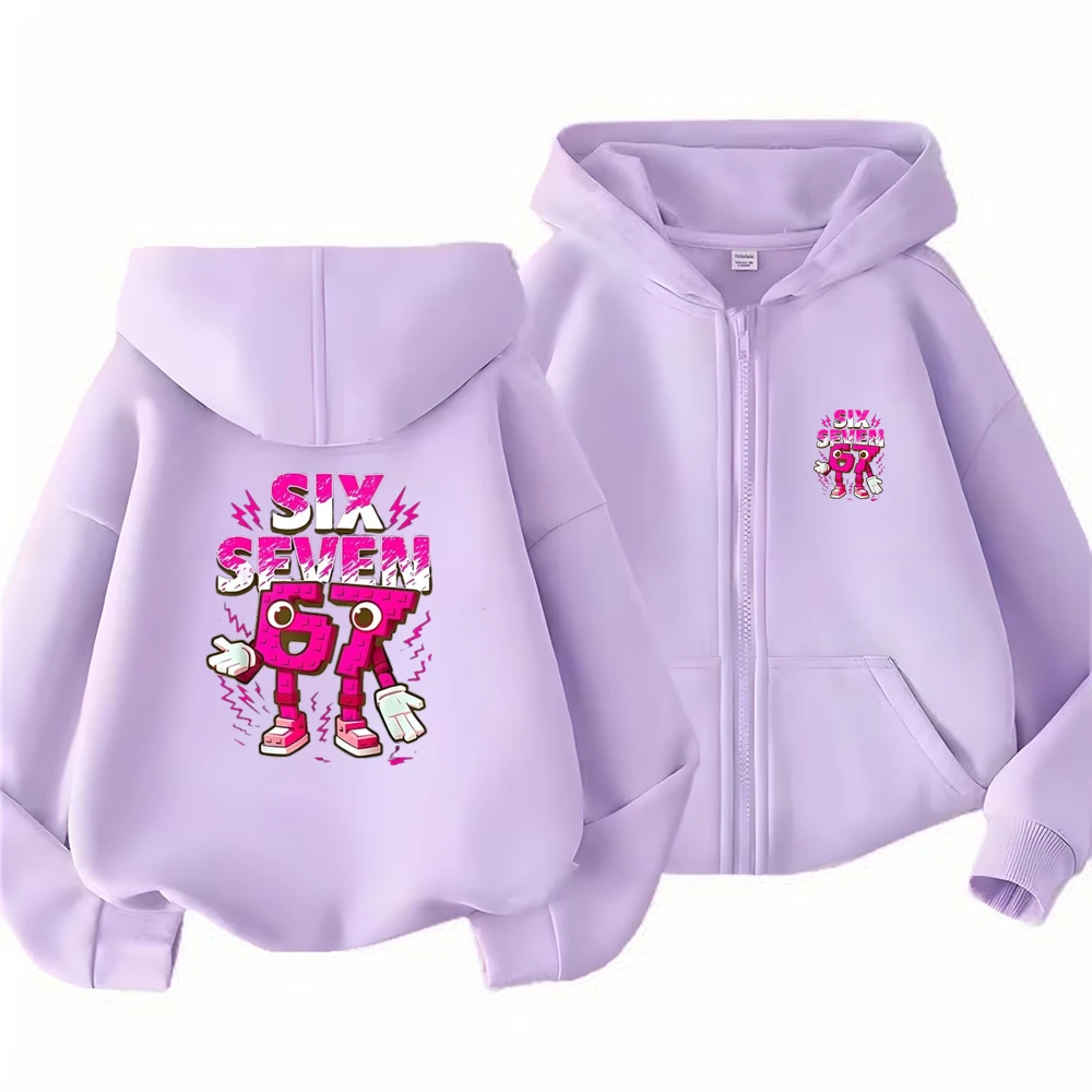 

67 Children Zip Up Hoodie cardigan Tops Girl pink Boy Black Coat Hoodies Kid 3-12 Year Zipper Sweatshirts