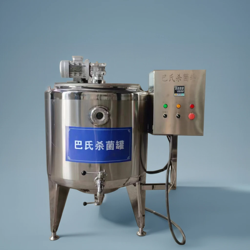 

300 L UHT Pasteurizer Machine for Egg Fruit Juice Milk Ice Cream New Condition for Beer Pasteurization Pump Core Component