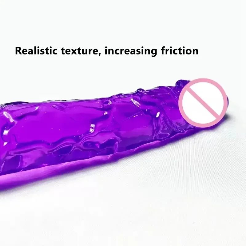 Cheap Women Erotic Anal 5 Colors Big Transparent Dildo Suction Cup Jelly Dick Sex Toys Soft Clitori Vaginal Masturbators Penis - Image 4