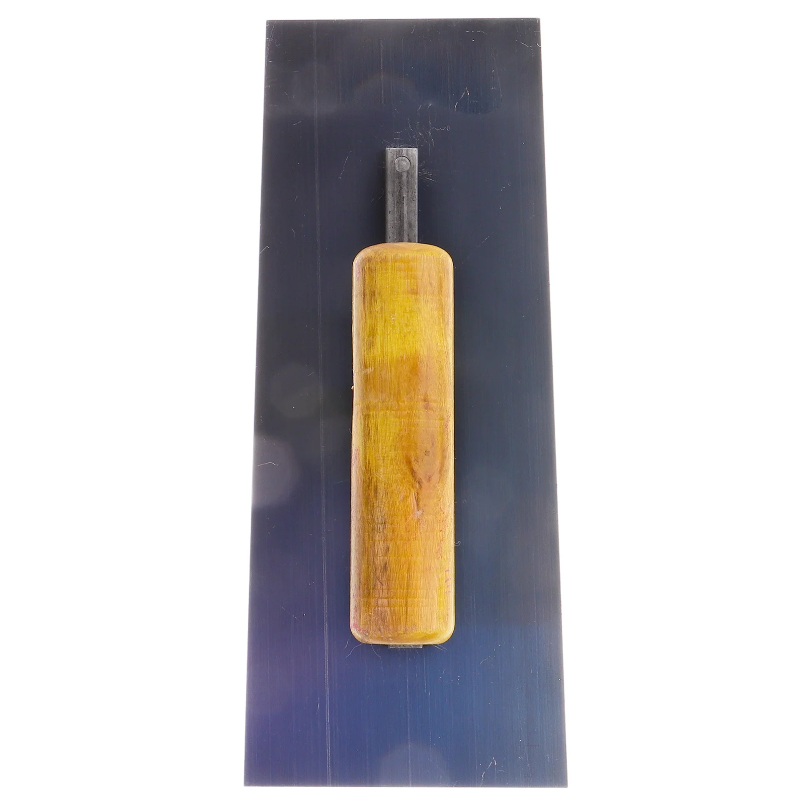 مجرفة الجص مقبض خشبي شفرة فولاذية المنغنيز لتشطيب الخرسانة مجموعة أدوات يدوية للبناء أدوات البناء #2