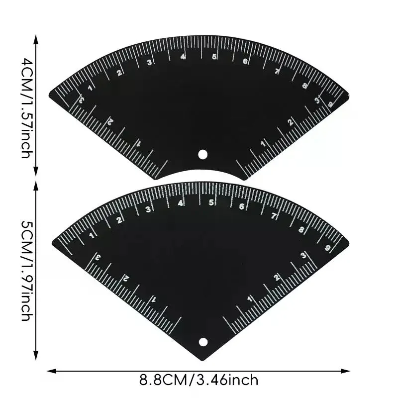 Fast Drawing Eyebrow Design Ruler Microblading Mapping Tool Shaping Permanent Makeup Drawing Guide Ruler Tattoo Supplies Reuse