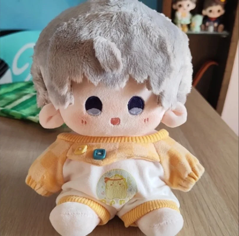 

20-сантиметровая плюшевая кукла-мальчик из хлопка, персонаж аниме Love and Deepspace, с одеждой для переодевания, игрушка, подарок для фанатов