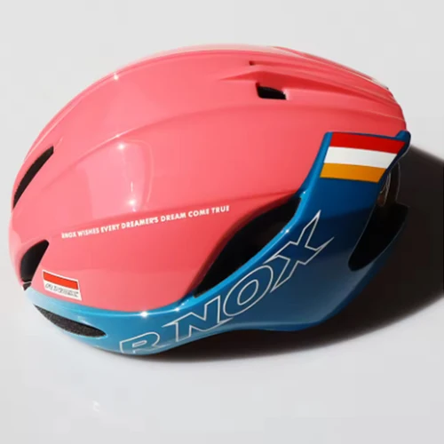 Imagen 2 del producto Cascos de bicicleta de carretera MTB para hombre y mujer, Casco aerodinámico para triatlón TT, equipo de Ciclismo de carrera