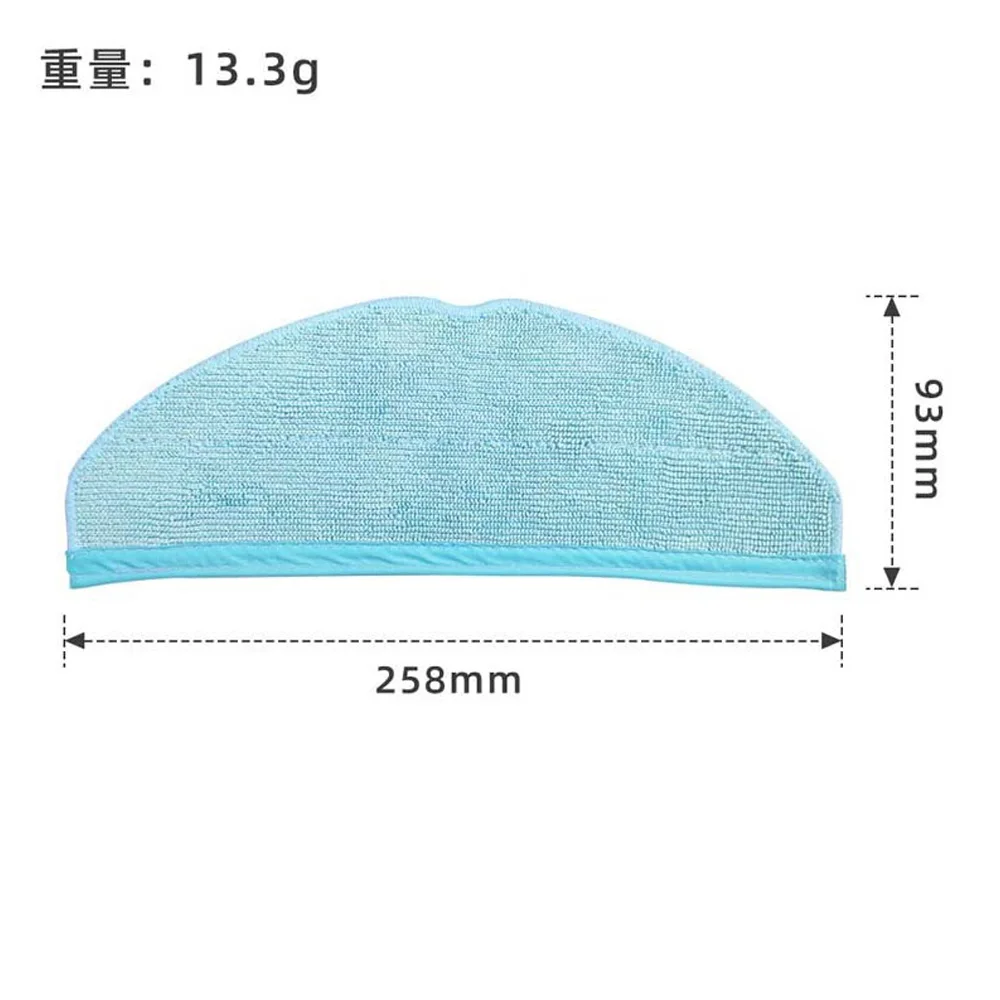 Mop Cloths for Cecotec Conga 8090 9090  Robotic Vacuum Cleaner Parts