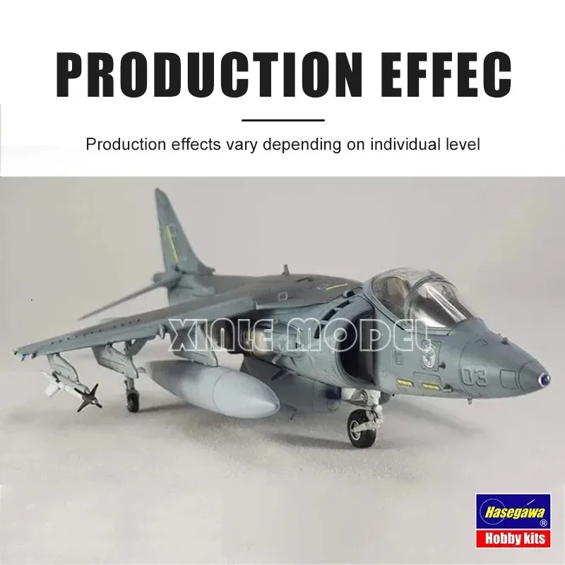 Hasegawa 00449 AV-8B Harrier II [U.S.M.C.] Atakujący] 1/72 Wojskowy Model do Składania DIY Zabawki Kolekcjonerskie Prezenty Urodzinowe