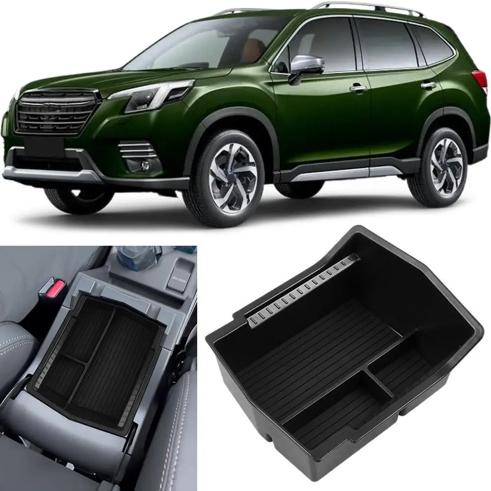 For Subaru Forester 2025 NEW ABS plastic center control gear Armrest box storage box cover interior decoration accessories