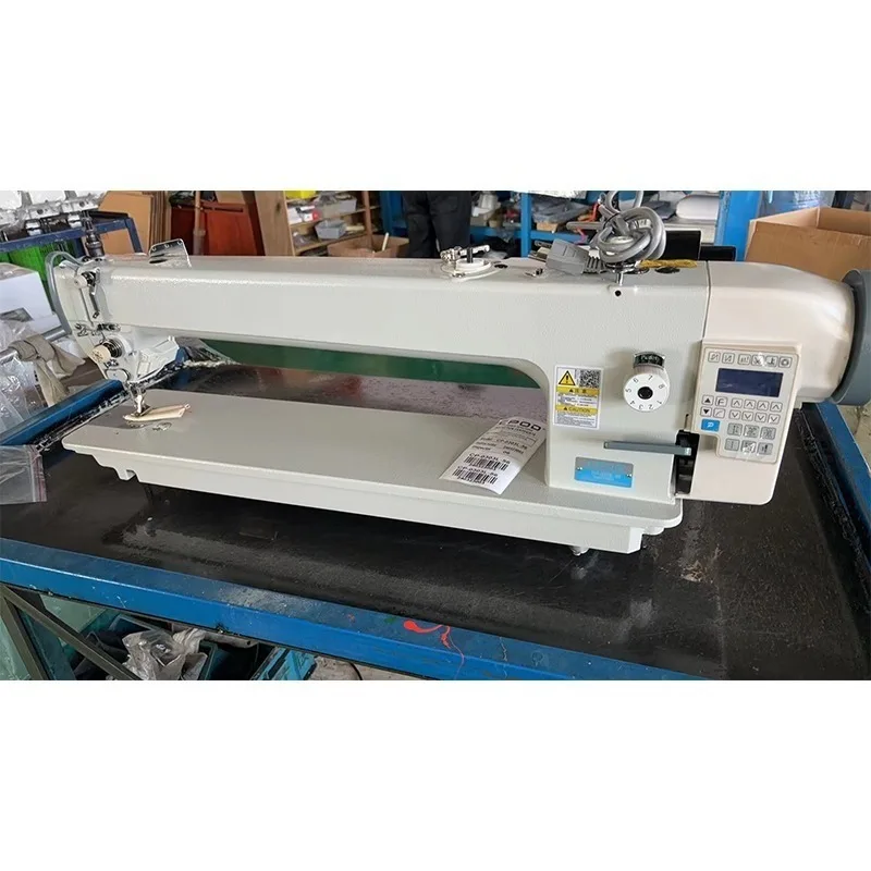 CP-0303D 85cm Hot Sale Long Arm Single  Feed Walking Foot Lockstitch Flat Industrial Sewing Machine for Leather
