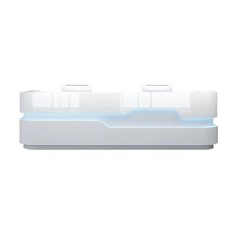 Reception Desk Luxury Glam Cool Aesthetic Bar Counter Cool Long Modern Furniture