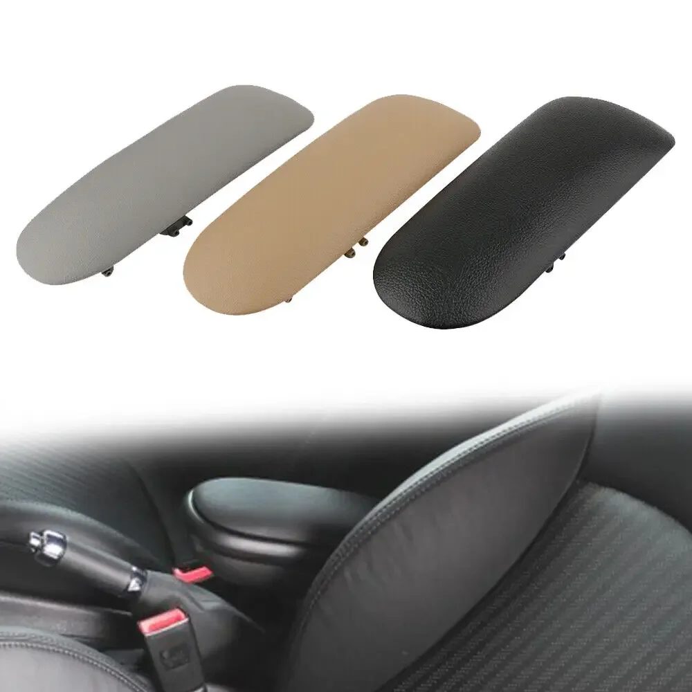 Car Center Console Armrest Storage Box Cover Lid Pad Fit For BMW Mini Cooper 2002 2003 2004 2005 2006 2007 2008 51166954297