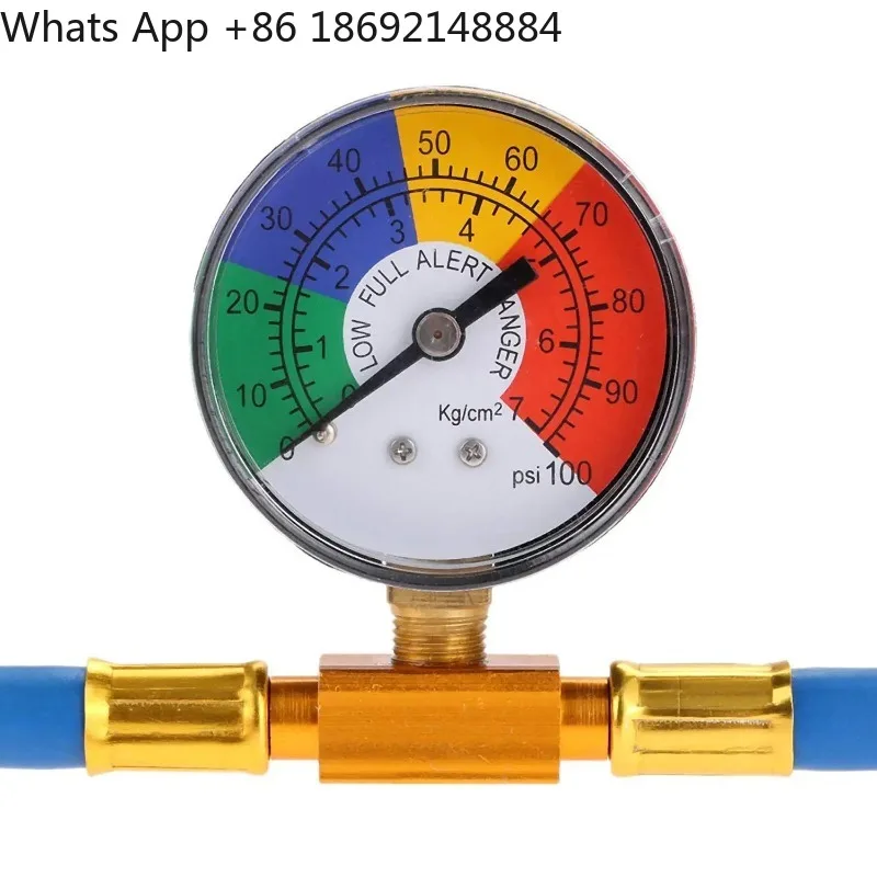 Automotive air conditioner refrigerant detection supplementary tube fluoride tube Europe and America