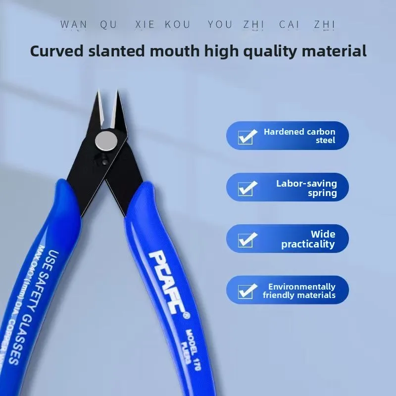 Bicos de corte eletrônico, bicos diagonais, alicate diagonal, corte de fio, mini alicate, ferramentas