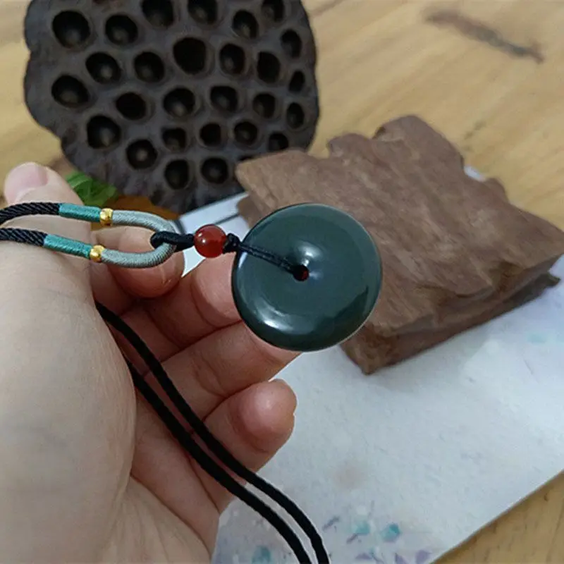 

Sapphire Safety Buckle Pendant