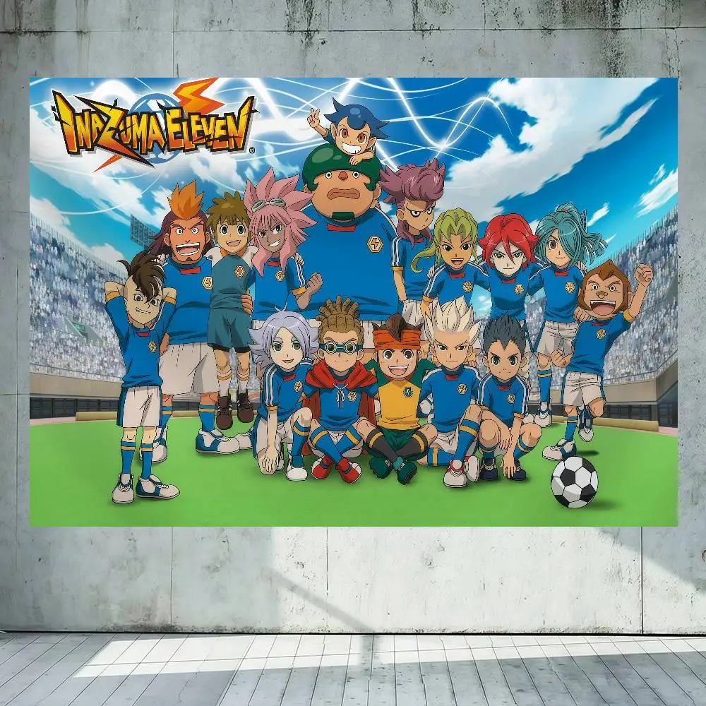 Anime I-Inazuma E-Eleven 150x200cm 60x90cm Flag Decoration Outdoor Picnic Party Home Camping Party Art Hanging Banner