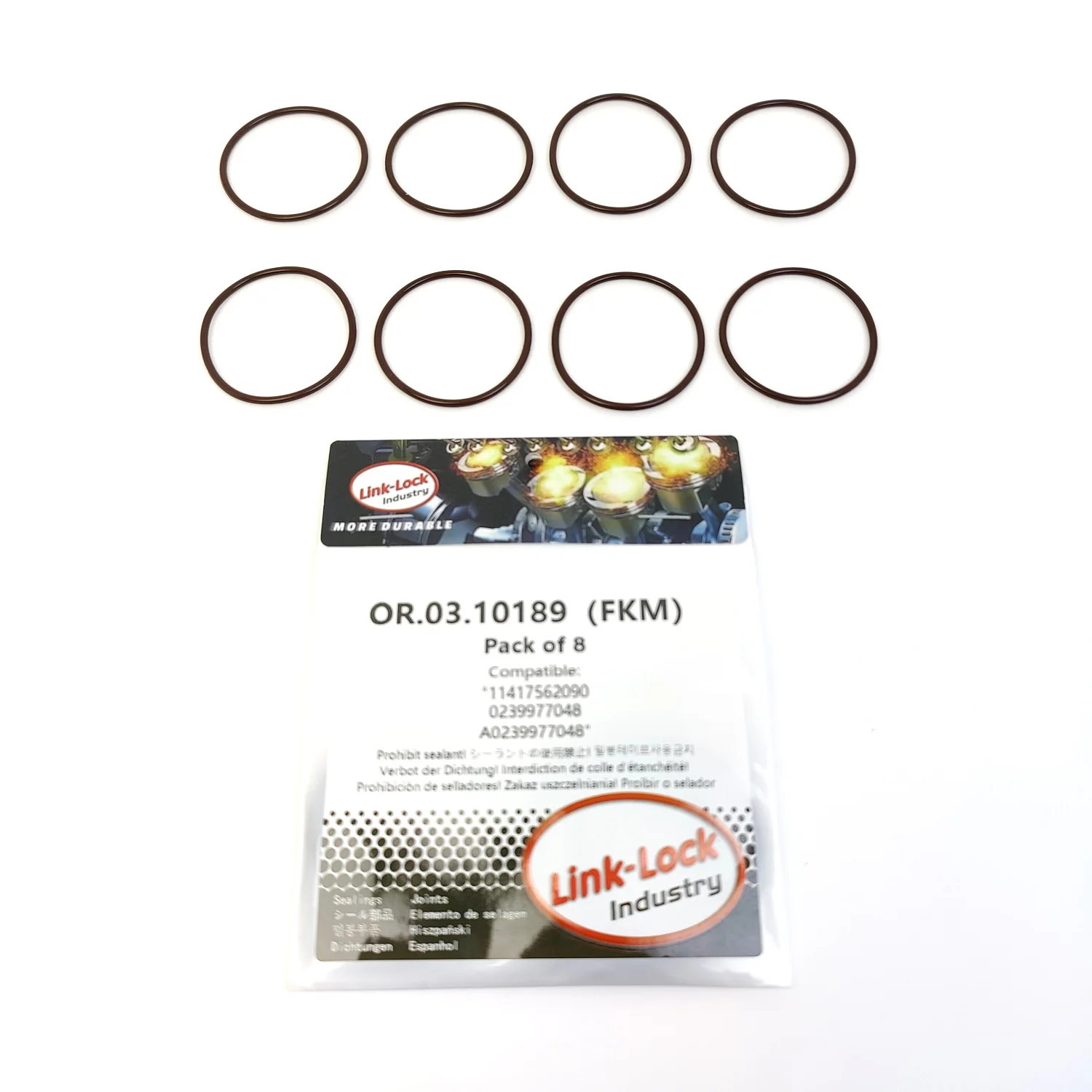 LINK-LOCK 8PCS OR.0…