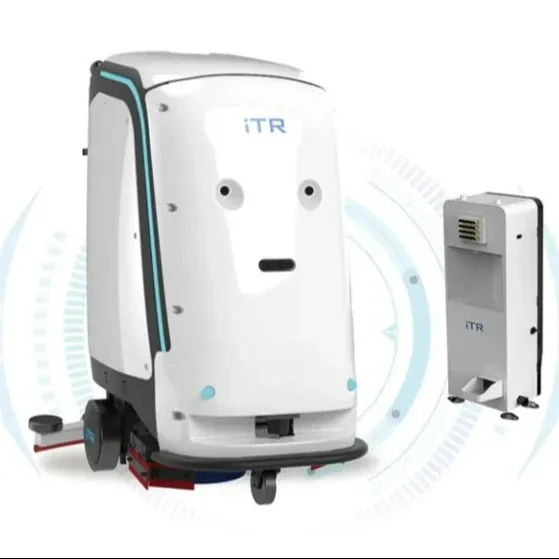 iTR 2024 New Arrival Intelligent Automatic Navigation commercial cleaning robots smart floor cleaning robot