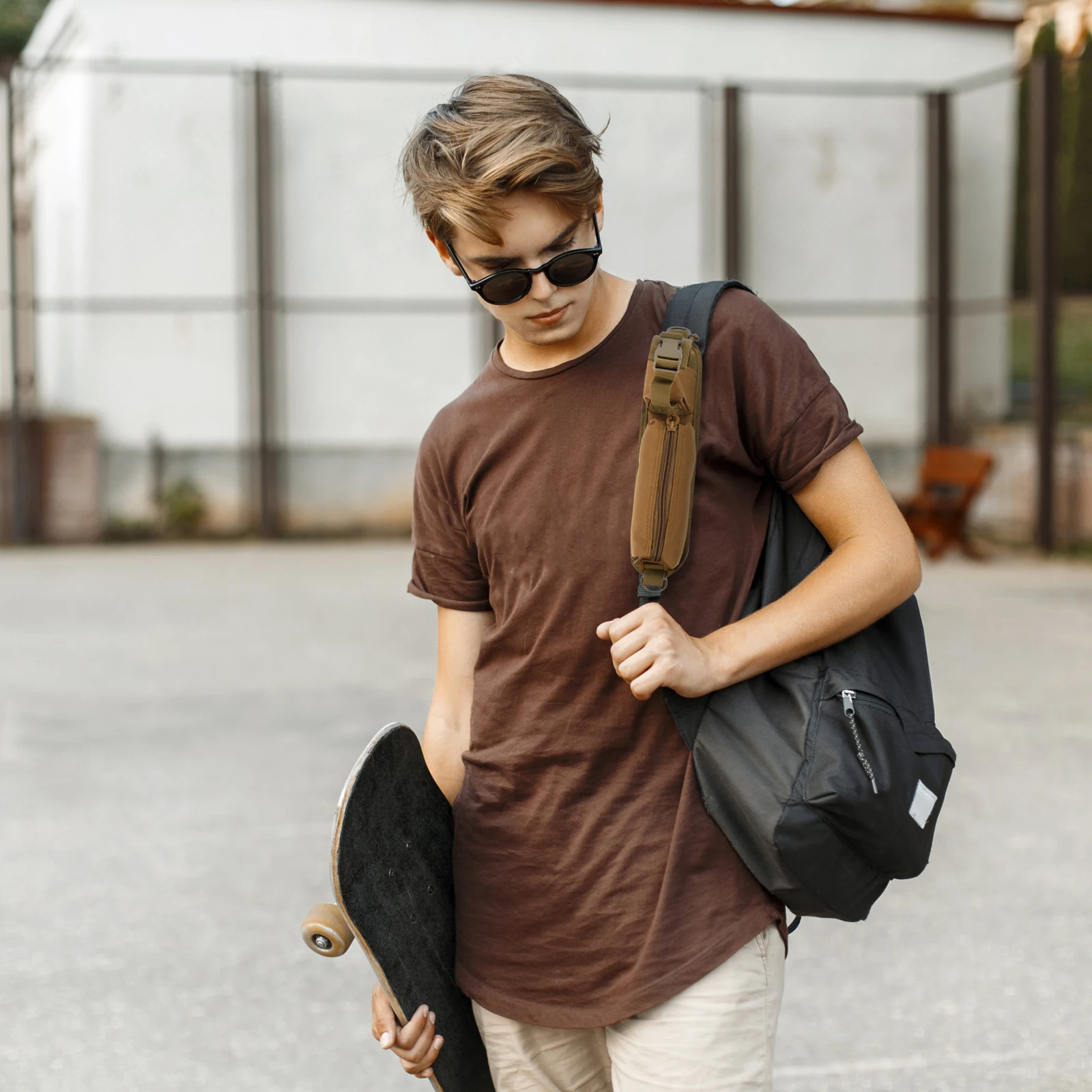 

Multifunctional Outdoor Equipment Pouch Camping Bag Unisex Cs Tool Bag Durable Nylon Storage Organizer For Hiking Hunting