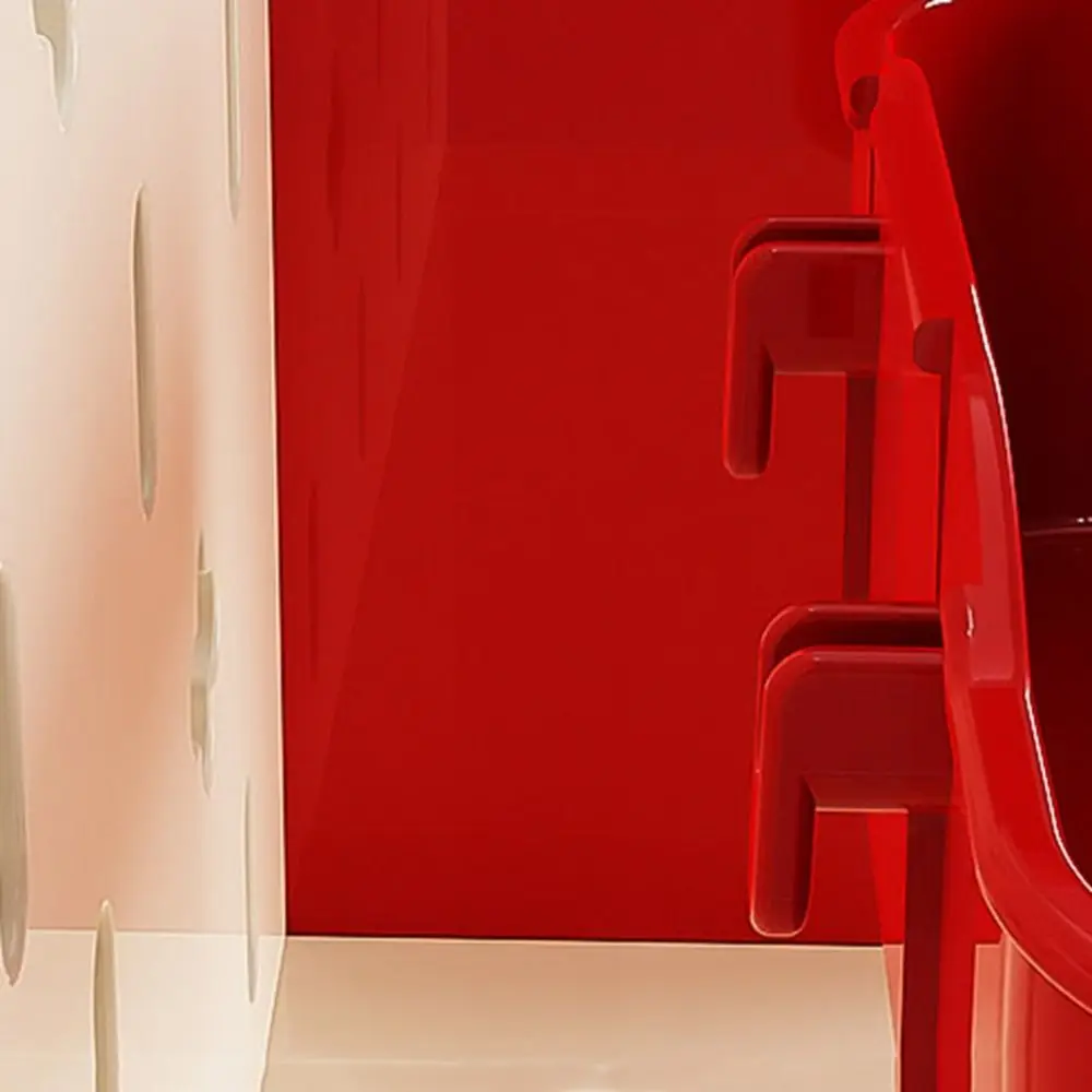 Plastic Hole Board Storage Rack Large Capacity with Hole Board Desktop Storage Rack Display Rack Vertical