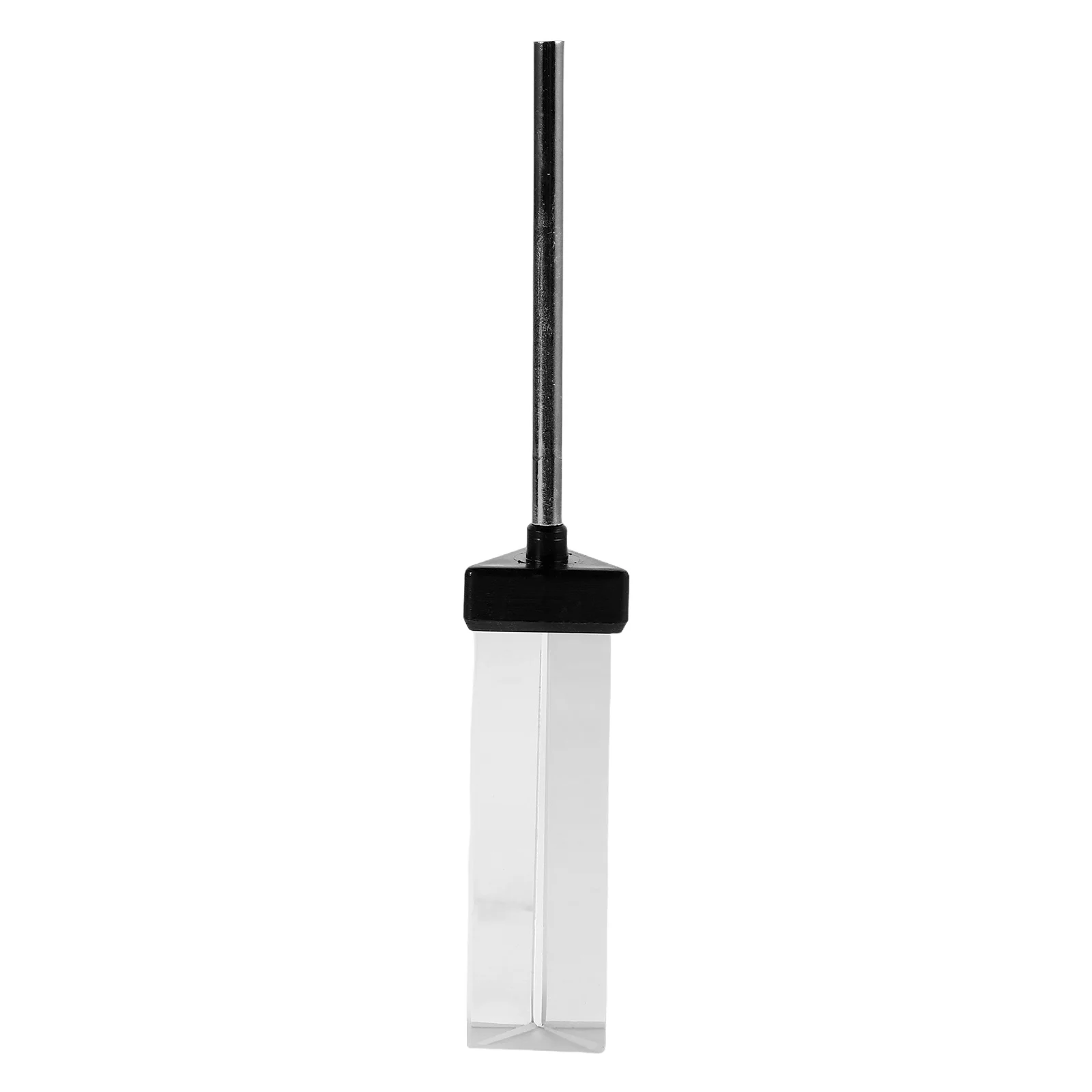 Conjunto de prismas de vidro óptico fácil de usar para estudantes professores, ideal para experimentos de reflexão de refração de luz, lente óptica