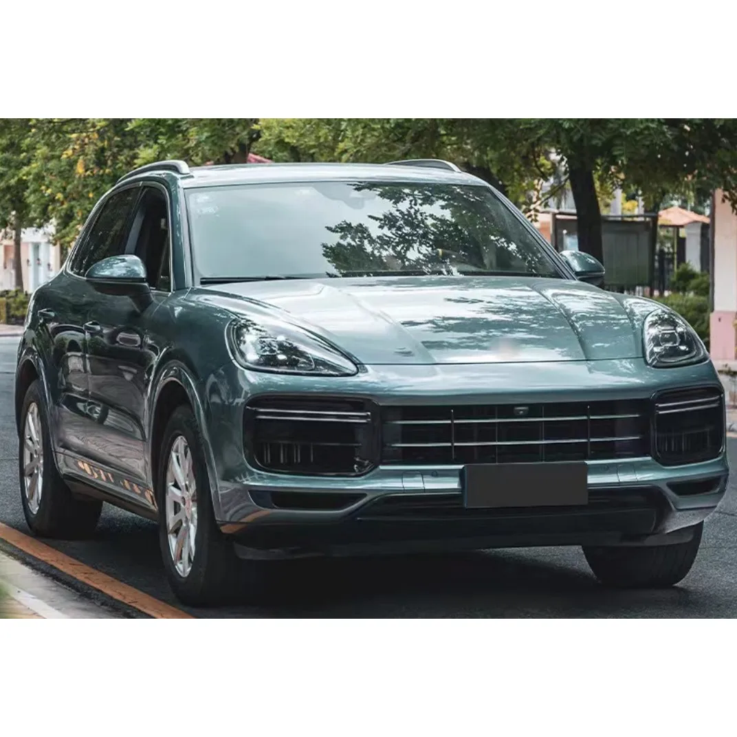 Good quality 9Y0 Turbo Style Body Kit For Porsche Cayenne 2020-  front bumper rear bumper grille rear diffuser