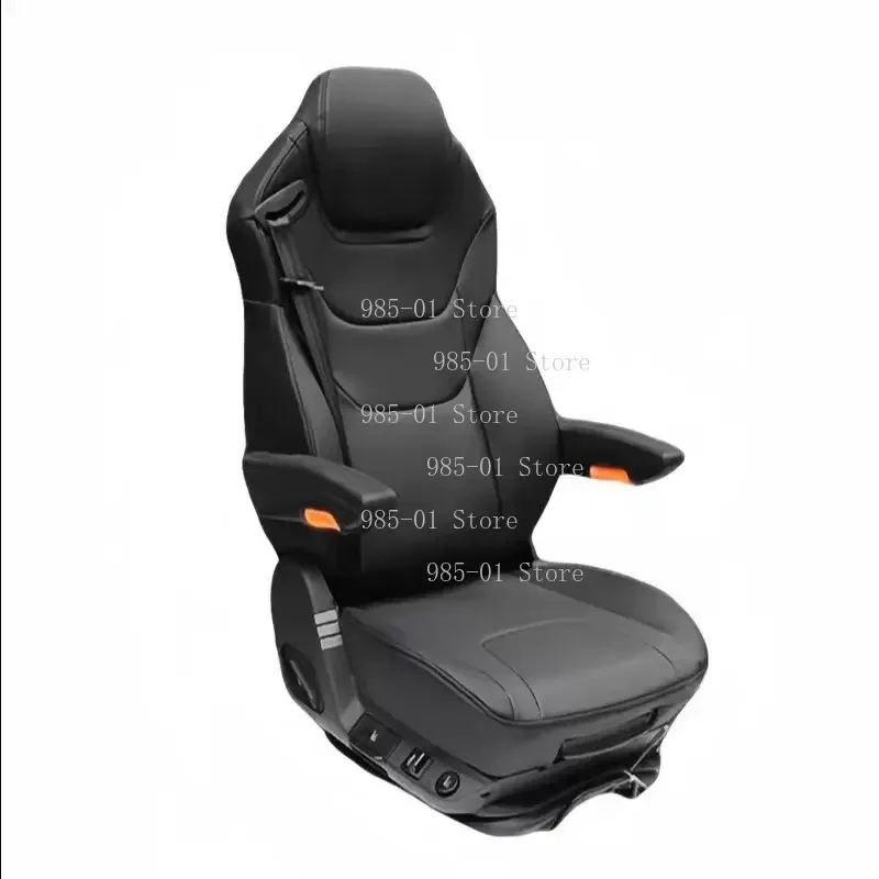 Heavy Truck Air Suspension Seat Luxury Pneumatic Lumbar Support Shock Absorption Driver Seat