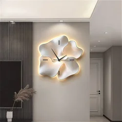 [3D imitation]European Premium Wall Clocks Quiet Office Elegant Aesthetic Christmas Wall Clock Living Room Luxury Horloge Murale