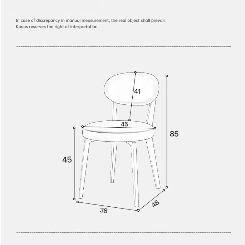 Cafe Accent Kitchen Design Chairs Dressing Home Modern Waiting Room Dining Room Chairs Luxury Furniture 식탁의자 Стулья Для Кухни