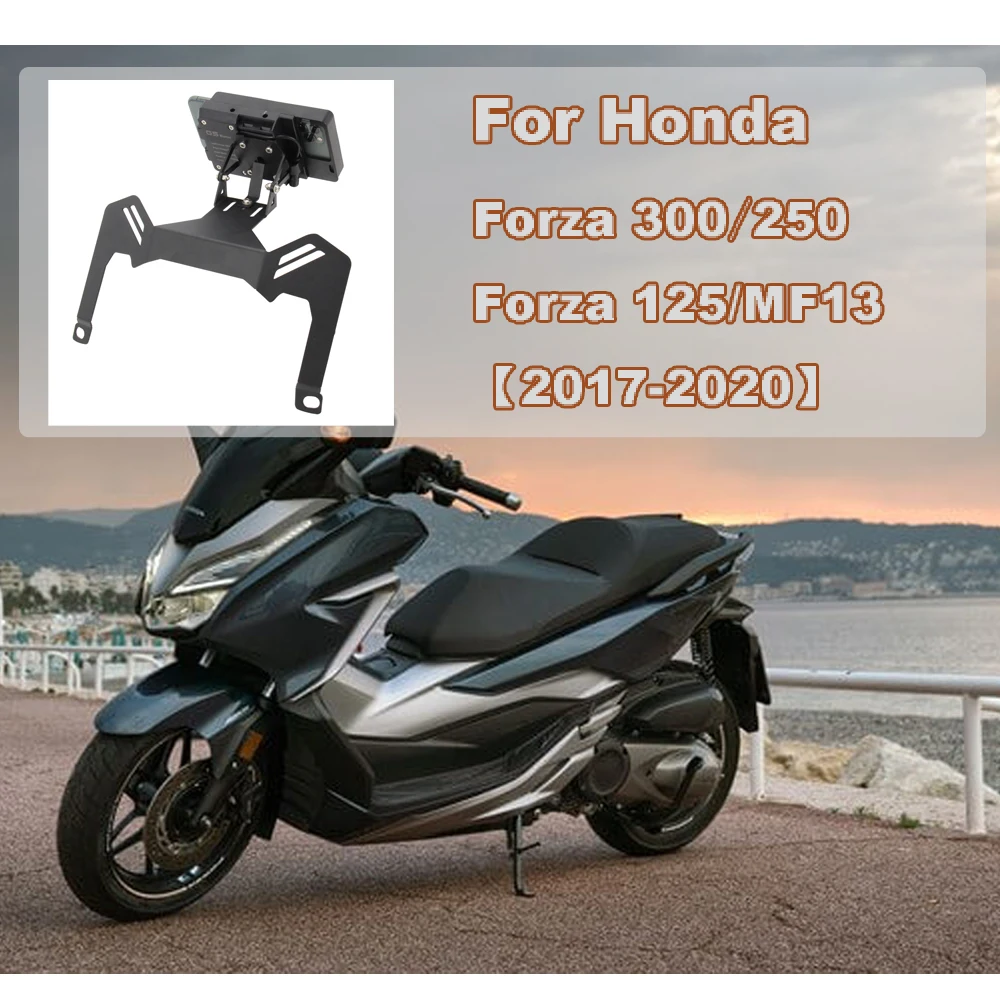 

Держатель для телефона и GPS-навигатора, кронштейн для мотоциклов Honda Forza 300, 250, Forza 125, MF13 (2017-2020)