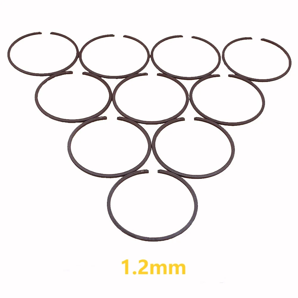 ¿Qué es el espesor y por qué es importante para los anillos de pistón de cortacésped?