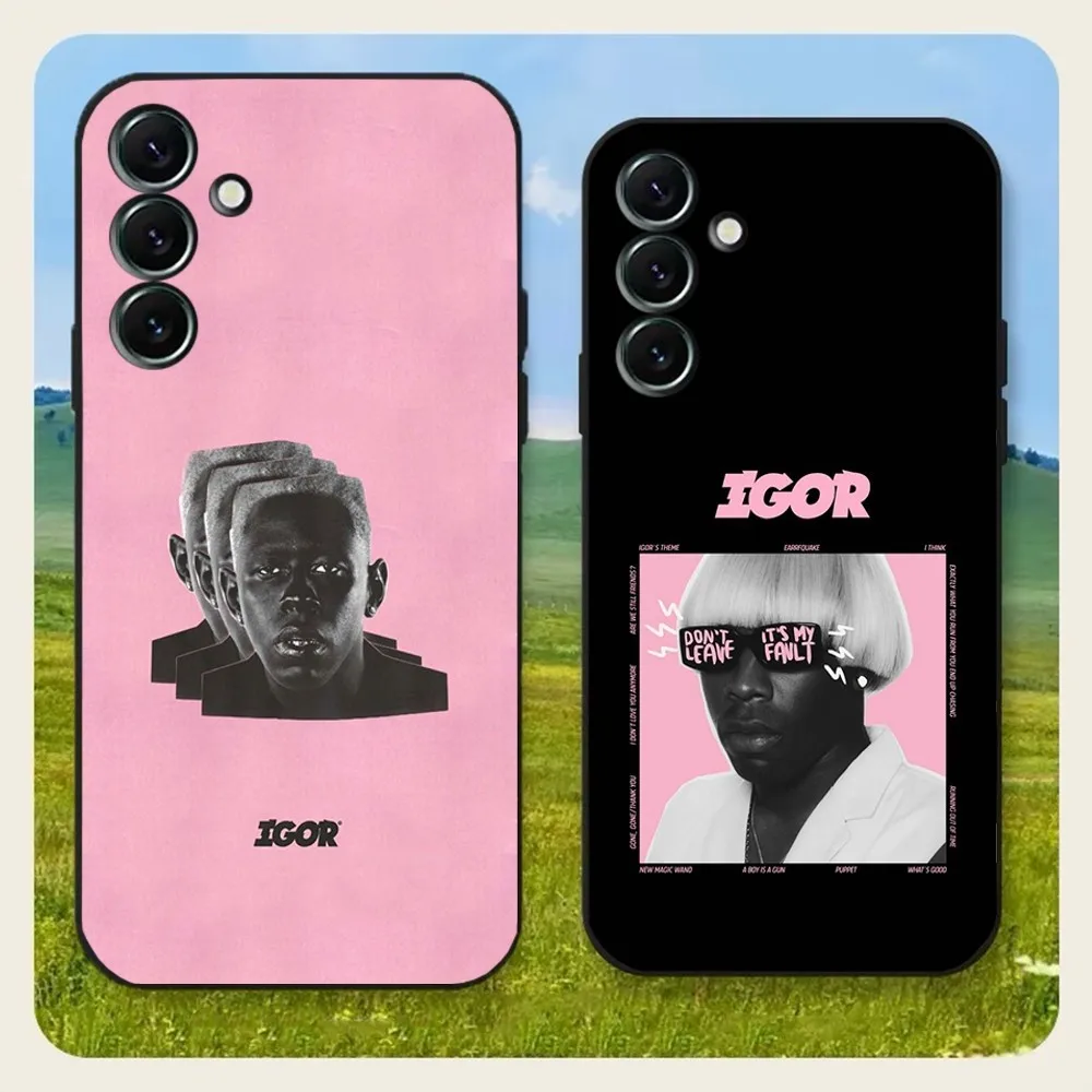 T-Tyler the C-Creator IGOR Phone Case For Samsung Galaxy A20,A21s,A22,A31,A32,A52,A53,A72,73,A80,A91Soft Black Cover