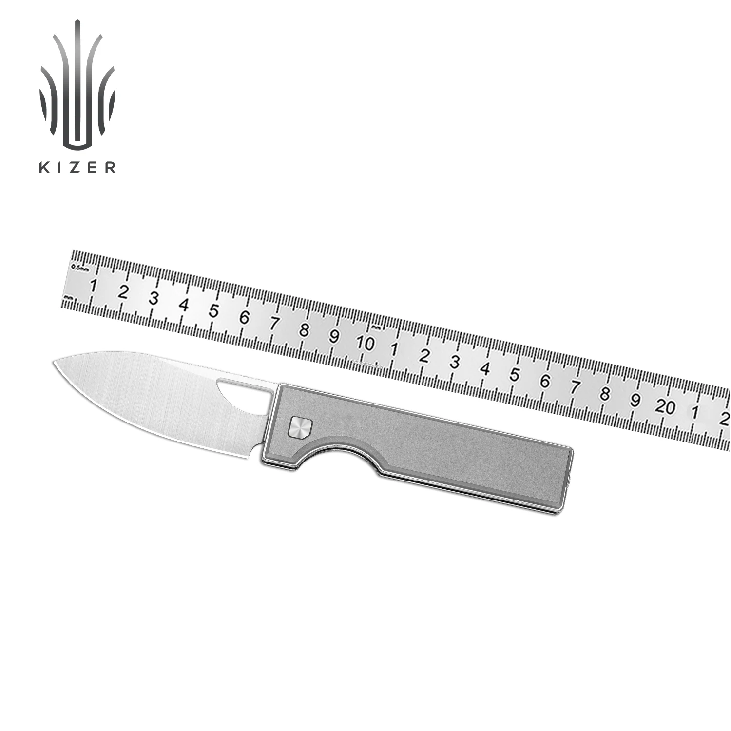 

Kizer EDC Pocket Knife Little Ringbo V3708A1/V3708A2/V3708A3 2026 New Arrivals AEB-L Blade With Aluminum Handle Folding Knives