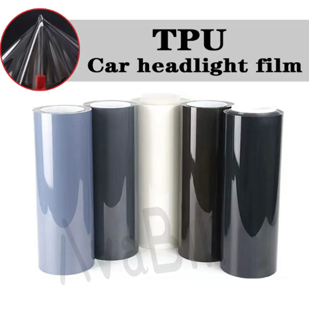 

30CM TPU PPF Paint Protection Wrap Film Headlight Protection Self-healing Anti-scratch Film Car Accessories Color Change Film