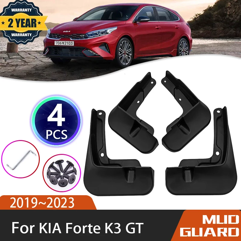 

Car Mudguards For KIA Forte K3 GT 2022 Cerato BD 2019~2023 2020 2021Car Mud Flaps Guard Splash Flap Fender Accessories Mudflaps