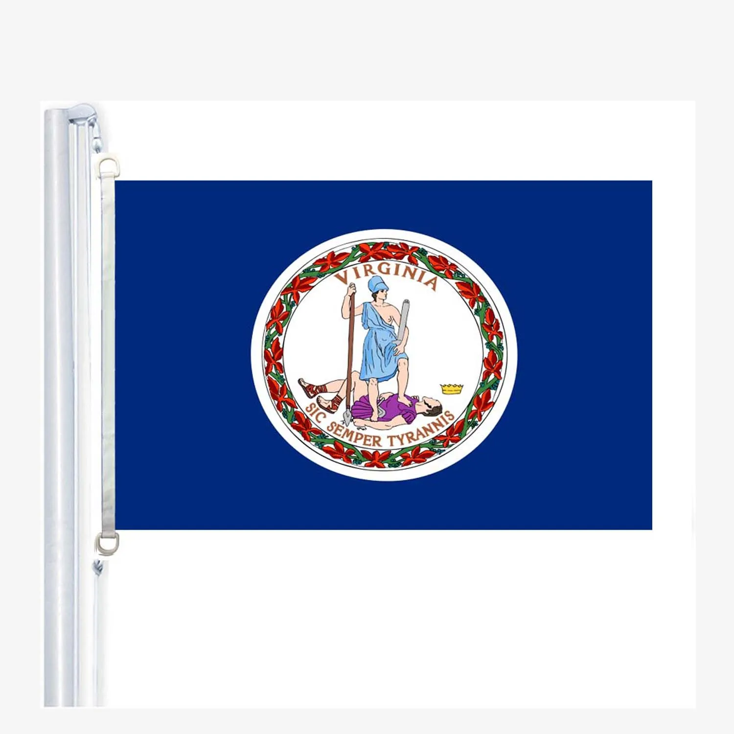 Virginia  flag,90*150CM ,100% polyester, banner,Digital Printing