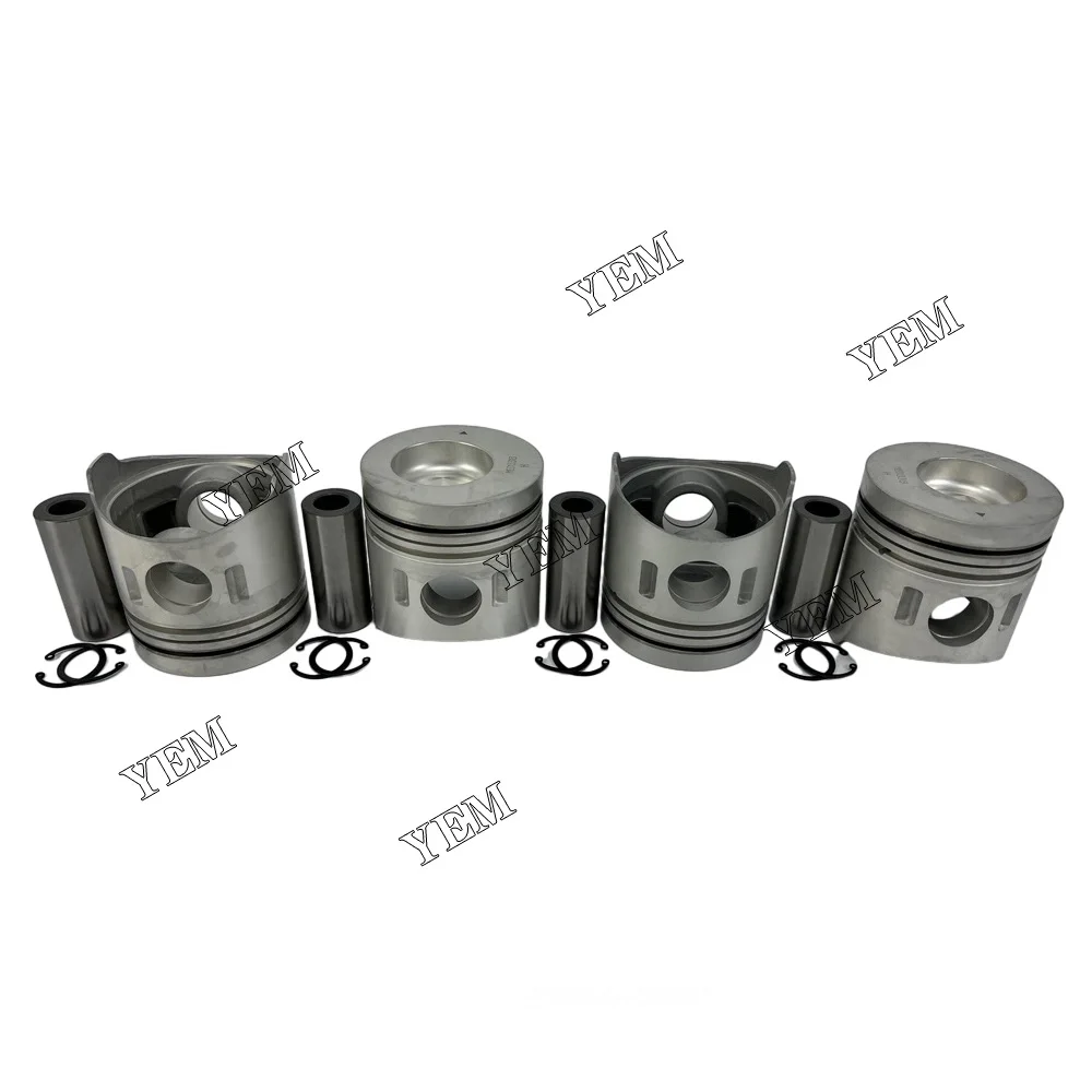 4D32 CYLINDER PISTON ENGINE PISTON WITH PIN ME013313 FOR MITSUBISHI EXCAVATOR TRACTOR DIESEL ENGNINE.