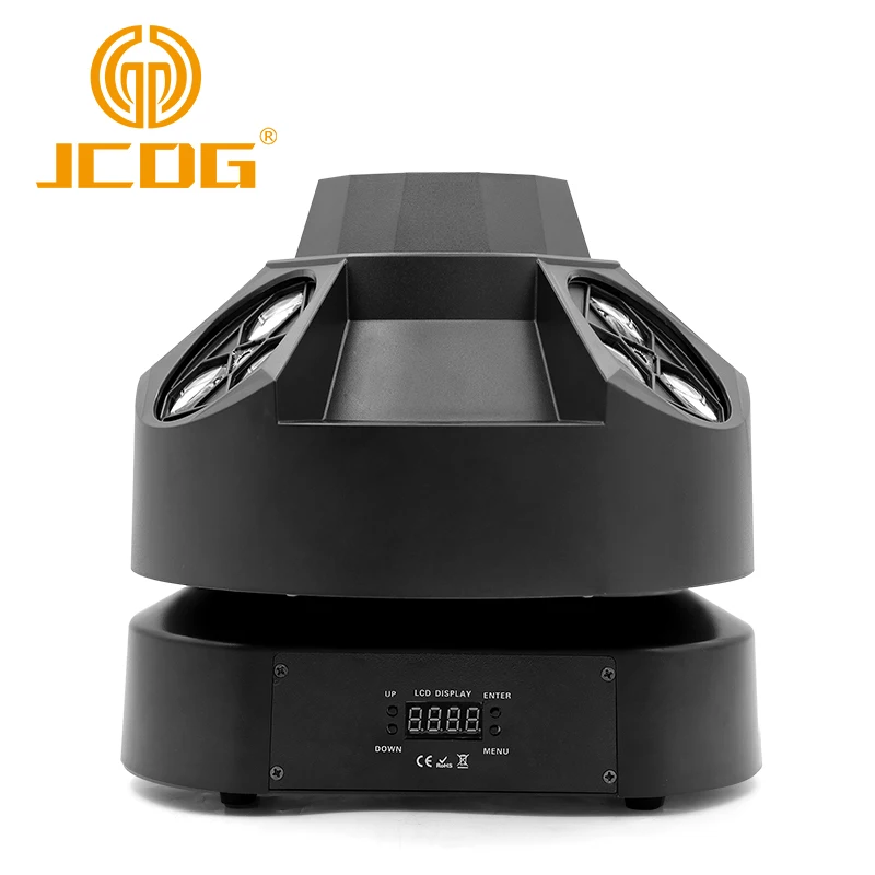 JCDG Cao Cấp Bốn Đầu Ong Mắt Đèn Laser 4IN1 Di Chuyển Đầu DMX512 DJ Thanh Đảng Thể Hiện Giai Đoạn 23 kênh Chiếu Sáng