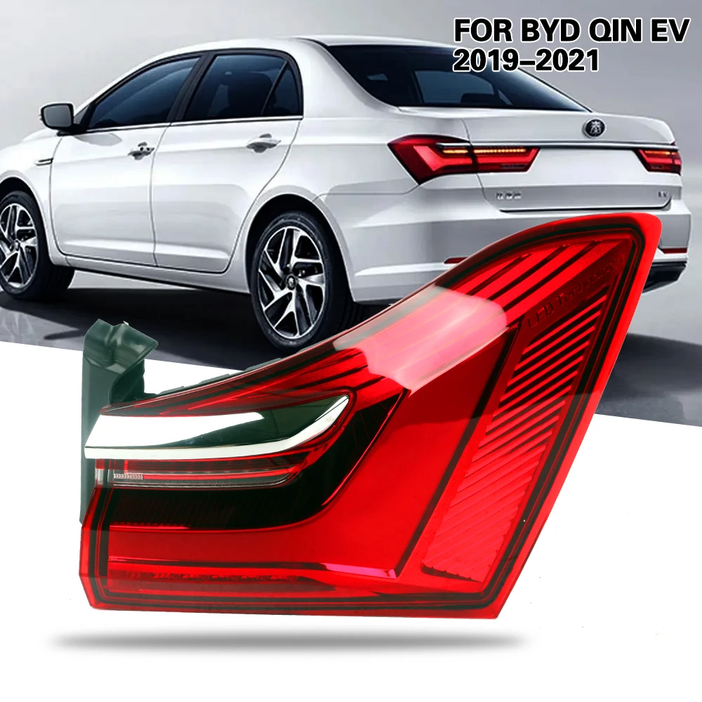 

For BYD Qin EV 2019 2020 2021 Car Accessories Rear Tail Light Assembly Brake Taillight Stop Lights Parking Lamp 1pcs