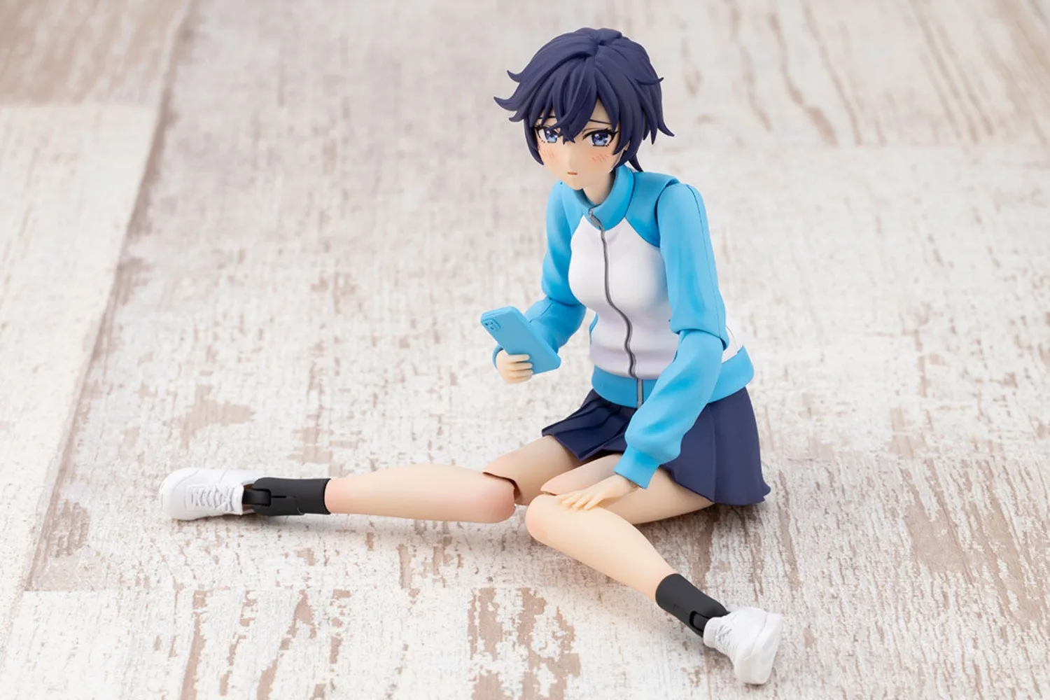 100% InStock Original Kotobukiya Saotome Rui Original Sousaishojoteien Touou HighSchool Tracksuit Model Decoration Action Figure - view 4