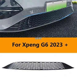 Car Styling Front Lower Insect Screen Anti Bug Net Racing Grille Mesh Cover Protector Decoration Accessories For Xpeng G6 2023 +