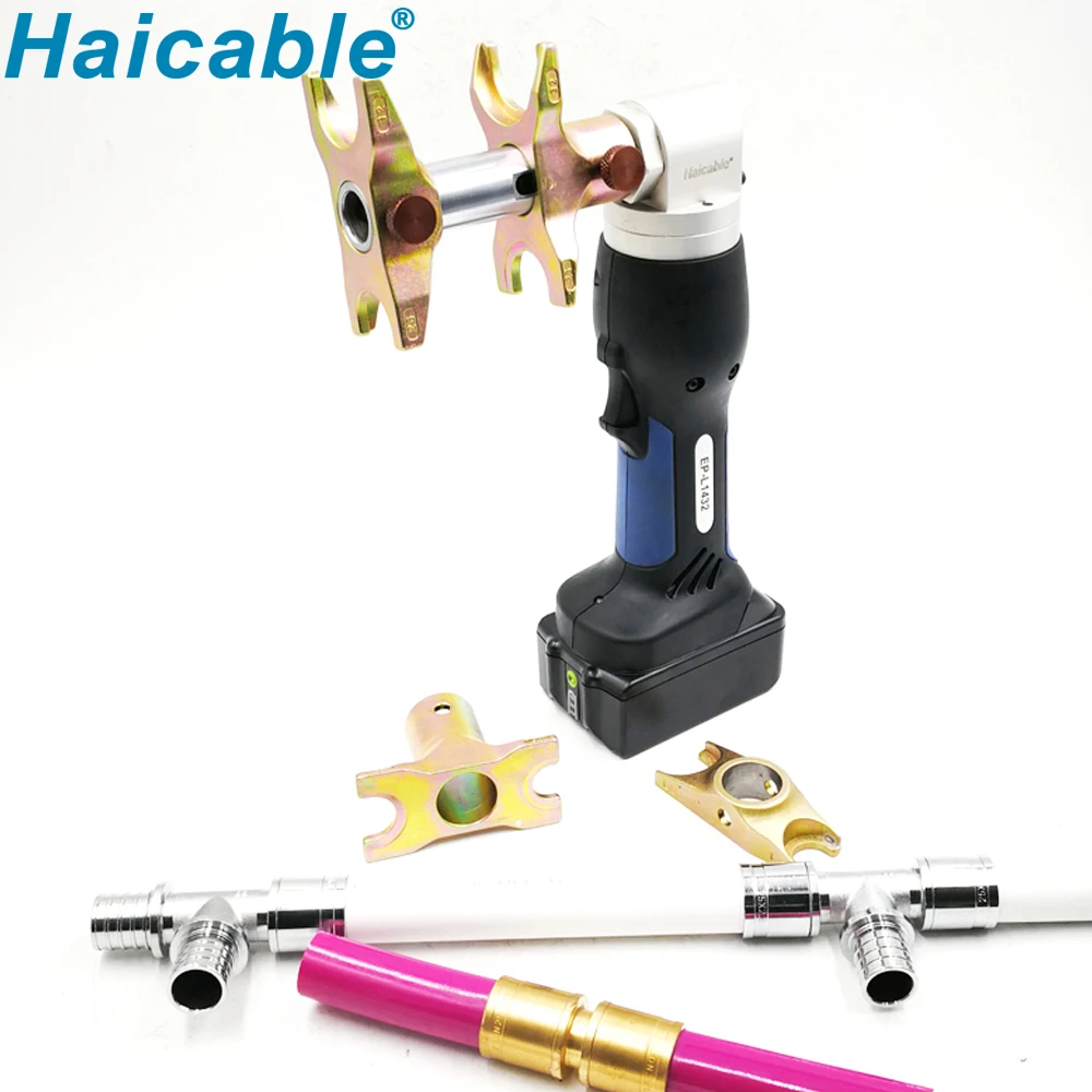 EP-L1432 PEX PVCプレス配管用スライド式工具 電動パイププレス工具 コードレス