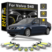 BMTxms LED Interior Light Bulb Kit For Volvo S40 VS 544 Sedan 1996-2008 2009 2010 2011 2012 Car Reading Dome Trunk Vehicle Lamp