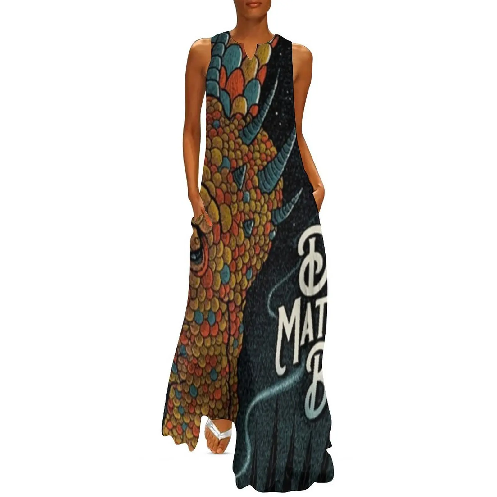 DAVE MATTHEWS camp Long Dress Beachwear Women's dress Dress