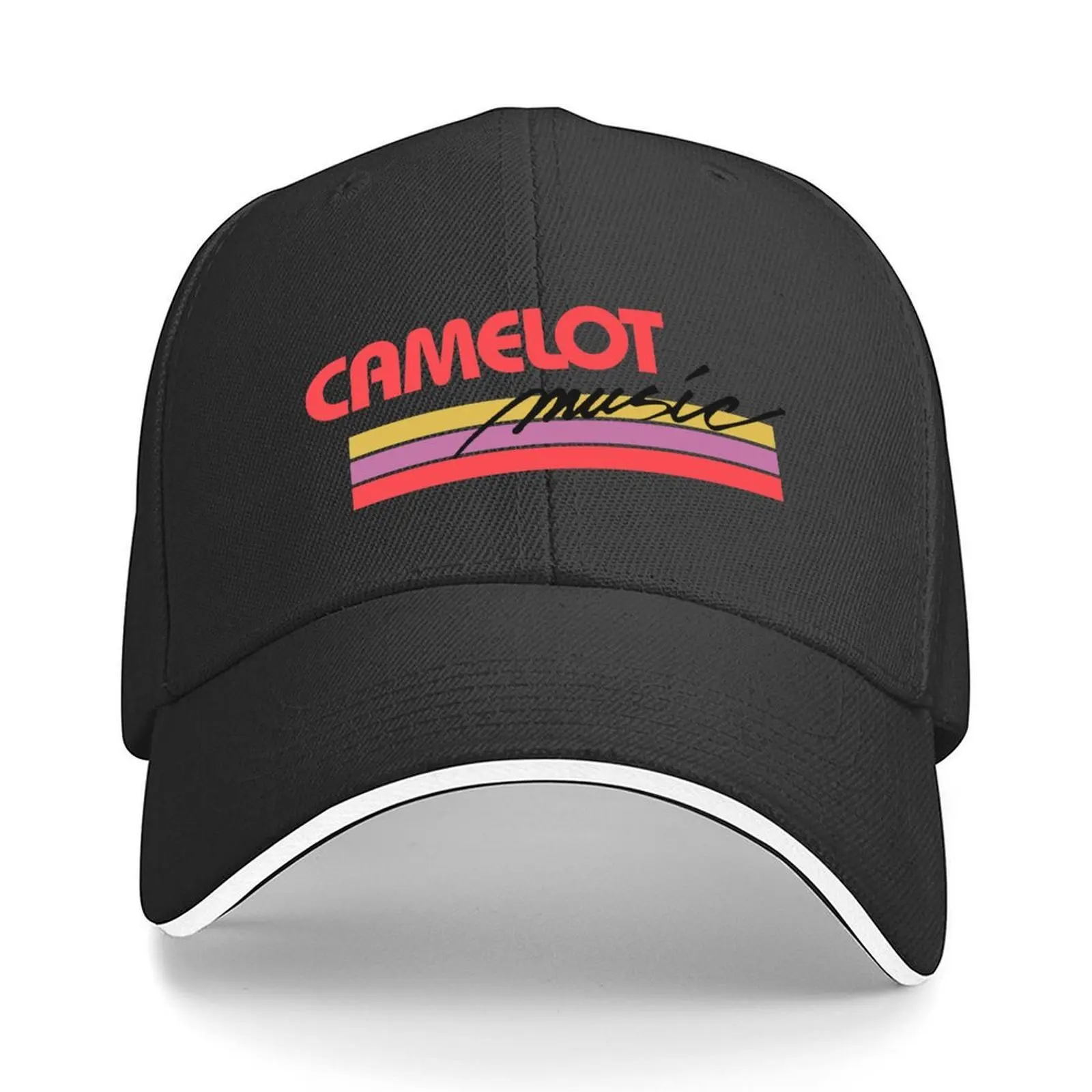 

Camelot Music - Retro Record Store Baseball Cap Hat Man Luxury Sunhat Rave Gentleman Hat Women's Hats For The Sun Men's