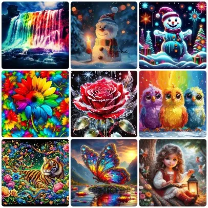 

Dreamy Rainbow Mixed Scenery Jigsaw Puzzle Bold Vivid Color Warm Art Vibe Party Birthday Gift High Quality Perfect Home Decor