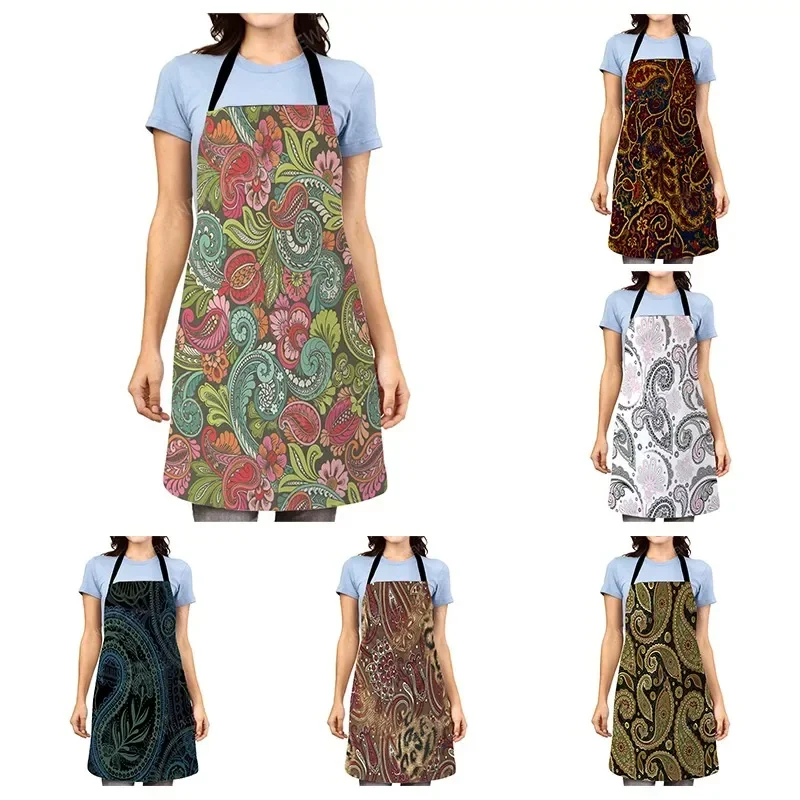 Aesthetic Women kitchen apron original Children Waterproof girl custom man waiter work apron oil proof mandala vintage Persia